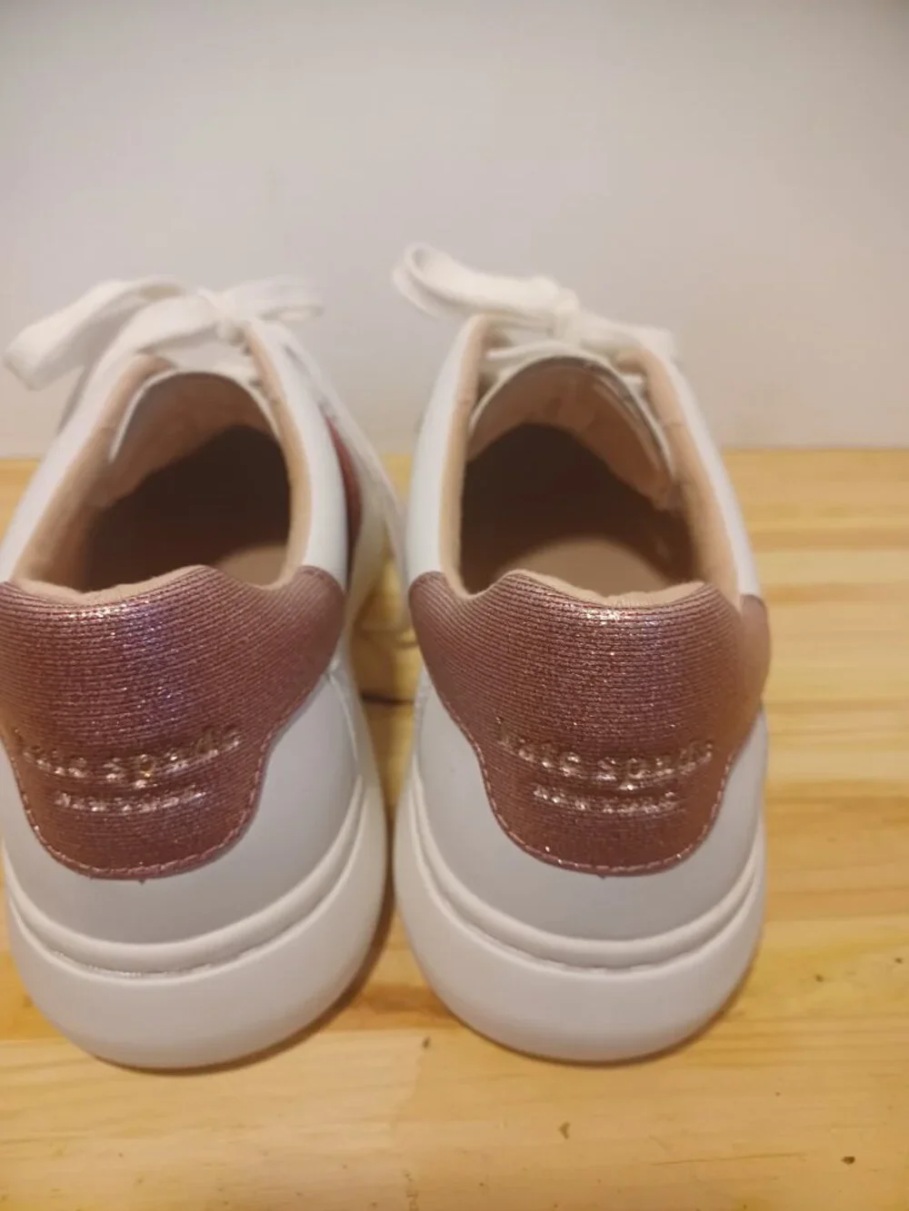 Kate Spade Leather Stripped Keswick Sneakers